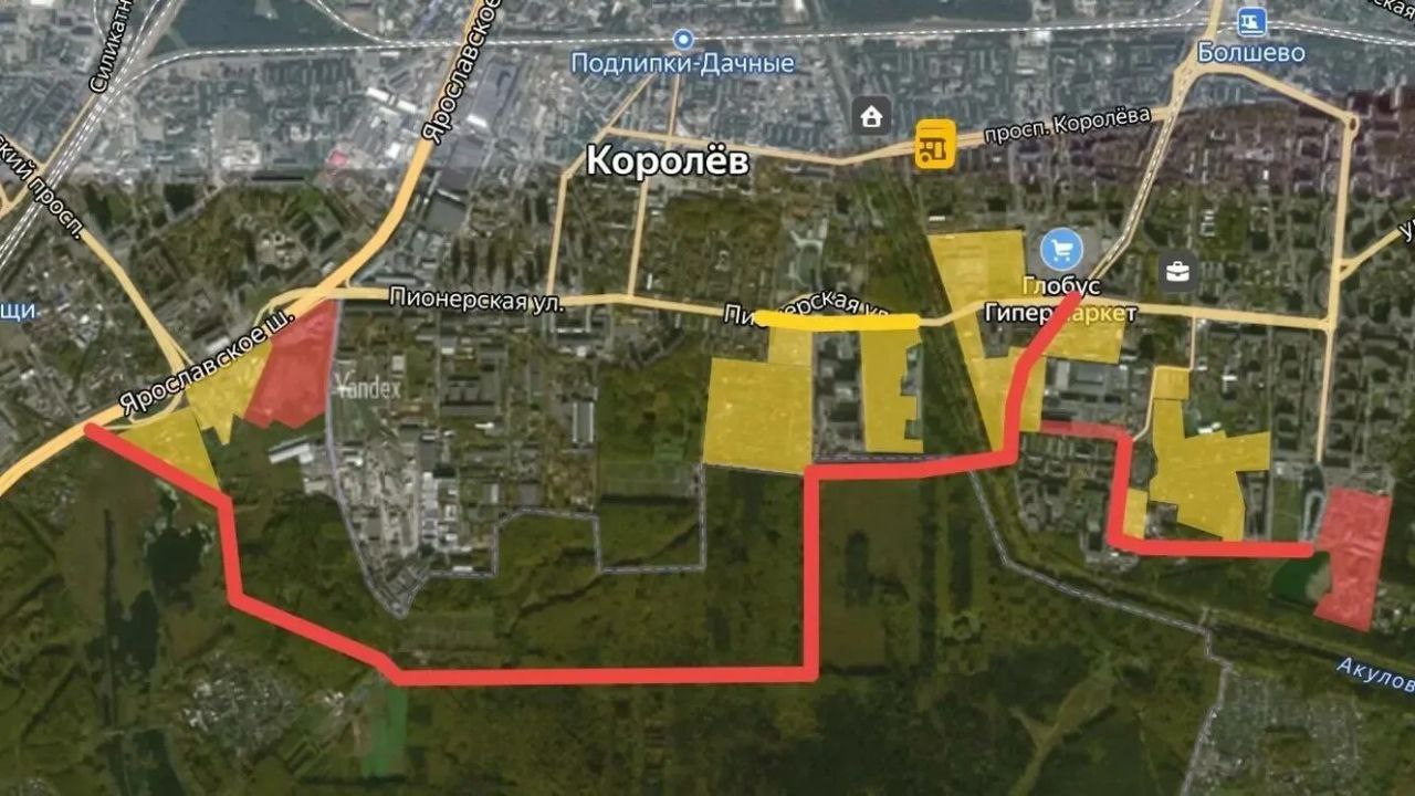 Карта дороги